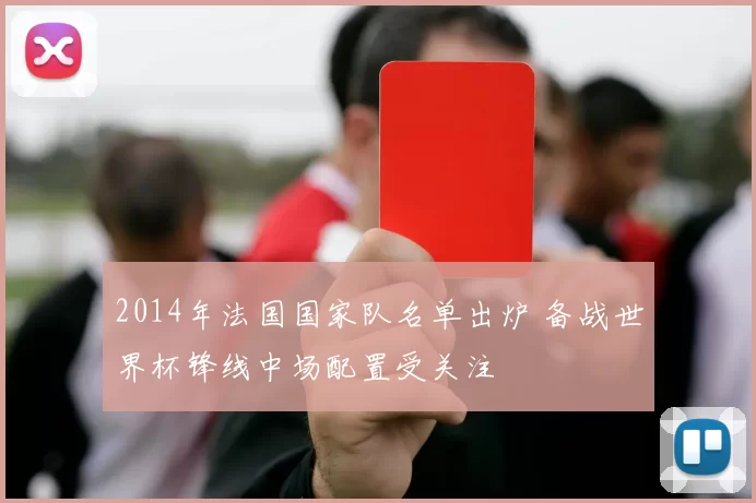 2014年法国国家队名单出炉 备战世界杯锋线中场配置受关注